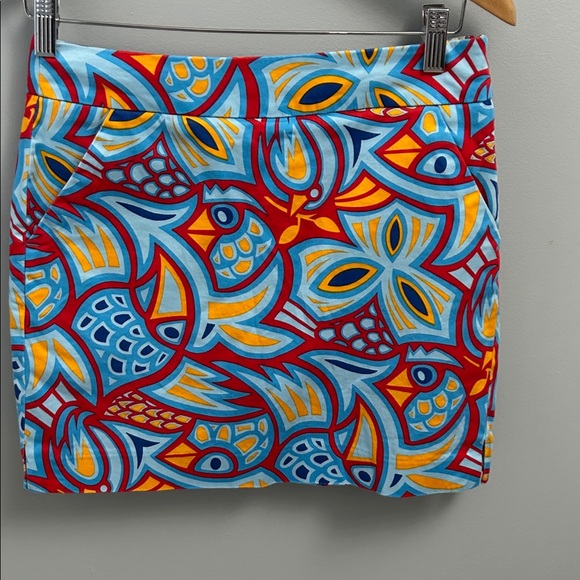 Loudmouth Pants - Loudmouth Ladies Colorful Bird and Floral Patterned Skort